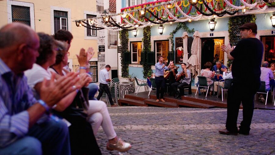 Fado can be heard everywhere in Alfama